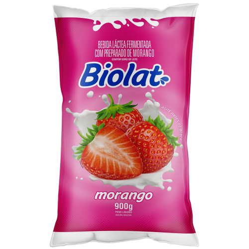 Bebida Láctea Sabor Morango 